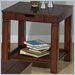 Jofran 307 Series Square Wood End Table in Cranston Cherry