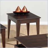 Jofran 401 Series Wood End Table in Albion Oak