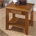 Jofran 480 Series Wood End Table in Oak