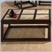 Jofran 768 Series Italian Tile Top Cocktail Table in Dark Roast Finish