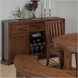 Jofran Server in Braeburn Rough Hewn Cherry