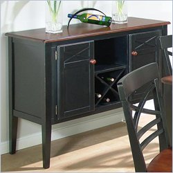 Jofran Server in Antique Black and Fudge Brown