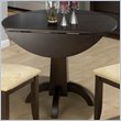 ADD TO YOUR SET: Jofran Double Drop Leaf Casual Dining Table in Dark Chianti Finish