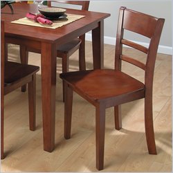 Jofran Lifestyle Wood Side Chair in Bailey Finish