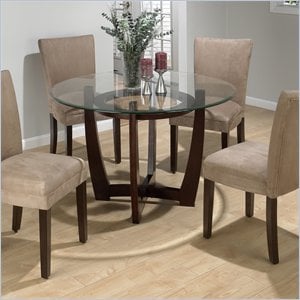  Jofran 5 Piece Dining Set in Carlsbad Cherry 