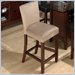 Jofran Counter Height Parson Side Chair in Carlsbad Cherry (Set of 2)