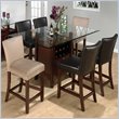 Jofran 7 Piece Carlsbad Cherry Dining Set