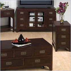 Jofran 562 Series Media Unit / TV Stand in Garnett Cherry