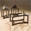 ADD TO YOUR SET: Jofran 3 Piece Glass Coffee Table and End Table Set