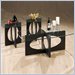 Jofran 3 Piece Glass Coffee Table and End Table Set