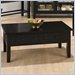 Jofran 272 Series Rectangular Black Wood Coffee table