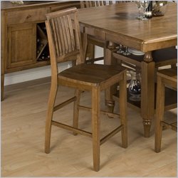 Jofran 544 Series Bradford Counter Height Stool in Honey