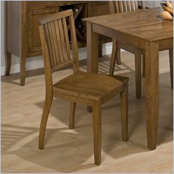 Jofran 544 Series Bradford Side Chair in Antique Honey