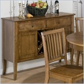 Jofran 544 Series Wood Top Server Sideboard in Antique Honey