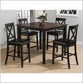Jofran 262 Series 5 Piece Counter Height Dining Table Set