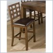ADD TO YOUR SET: Jofran 737 Series Giga Counter Height Stool in Walnut (Set of 2)