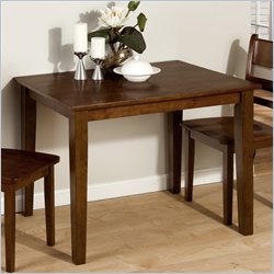 Jofran 850C Series Rectangular Casual Dining Table in Bailey Brown