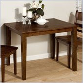 Jofran 850C Series Rectangular Casual Dining Table in Bailey Brown