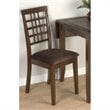 ADD TO YOUR SET: Jofran 976 Series Fabric Dining Side Chair in Caleb Brown (Set of 2)