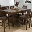 ADD TO YOUR SET: Jofran 976 Series Rectangular Counter Height Dining Table in Brown