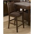ADD TO YOUR SET: Jofran 976 Series Barnes Counter Height Stool in Brown (Set of 2)