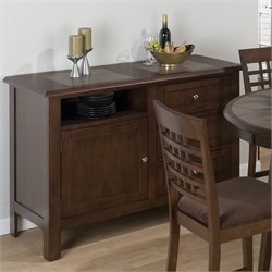 Jofran 976 Series Server Sideboard in Caleb Brown Finish