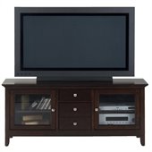 Jofran 040 Series TV Stand in Fresno Merlot Finish