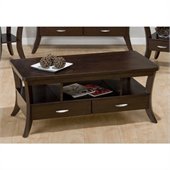 Jofran 328 Series Cocktail Table in Joes Espresso Finish