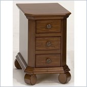 Jofran Killarny Chairside Table in Cherry