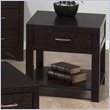 ADD TO YOUR SET: Jofran Vienna End Table in Espresso