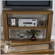 ADD TO YOUR SET: Jofran Ernie Sofa Table/TV Stand with Wood Top in Elm