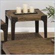 ADD TO YOUR SET: Jofran Timber Square End Table in Elm