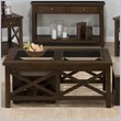 ADD TO YOUR SET: Jofran Xavier Coffee Table with 2 Nesting Ottomans in Birch
