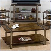Jofran Malden Rectangle CoffeeTable in Brown