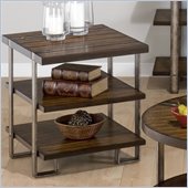 Jofran Malden End Table in Brown