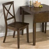 Jofran 342 Series X Back Wood Dining Side Chair (Set of 2)