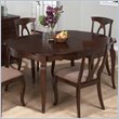 ADD TO YOUR SET: Jofran 369 Series Shaped Round Dining Table in Corsica Cherry Finish