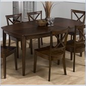 Jofran 397 Series Rectangular Dining Table in Malibu Cherry Finish