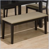 Jofran 596 Series Stone Faux Leather Dining Bench
