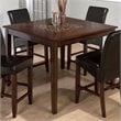 ADD TO YOUR SET: Jofran 697 Series Counter Height Dining Table in Baroque Brown Finish