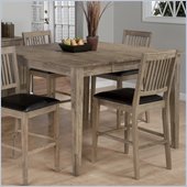 Jofran 715 Series Counter Height Dining Table in Brushed Tea Finish