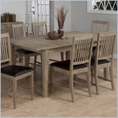 Jofran 715 Series Rectangular Dining Table in Brushed Tea Finish