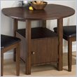ADD TO YOUR SET: Jofran 743 Series Storage Table in Bedford Acacia Finish