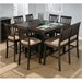 Jofran 373 Series Counter Height 8 Piece Dining Table Set in Cherry