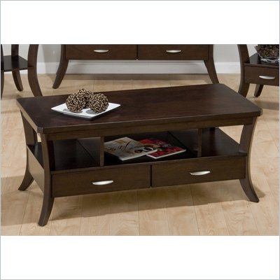 Jofran 328 Series Cocktail Table in Joes Espresso Finish