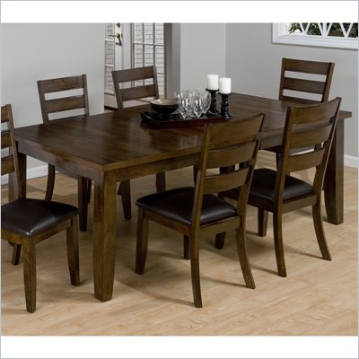 Jofran 337 Series Rectangular Dining Table in Taylor Cherry Finish