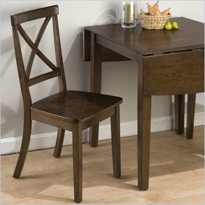 Jofran 342 Series "X" Back Wood Dining Side Chair (Set of 2)