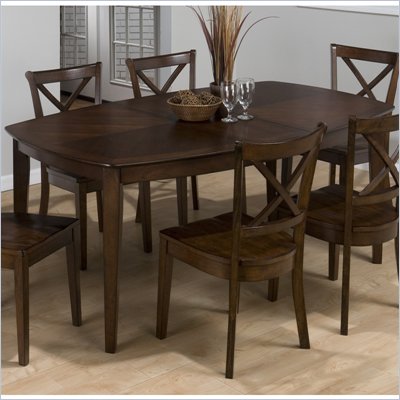 Jofran 397 Series Rectangular Dining Table in Malibu Cherry Finish