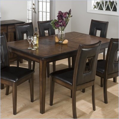 Jofran 431 Series Rectangular Formal Dining Table in Oak