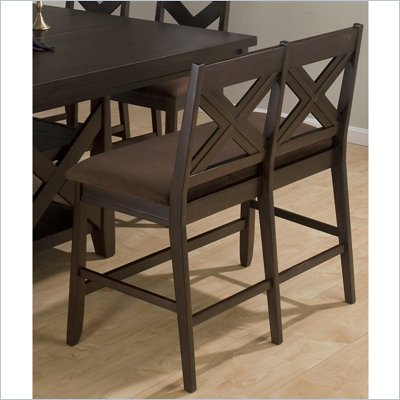 Jofran 453 Series Counter Height Dining Bench in Espresso